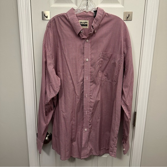 Wrangler Other - Men's Plaid Casual Shirt 2XL